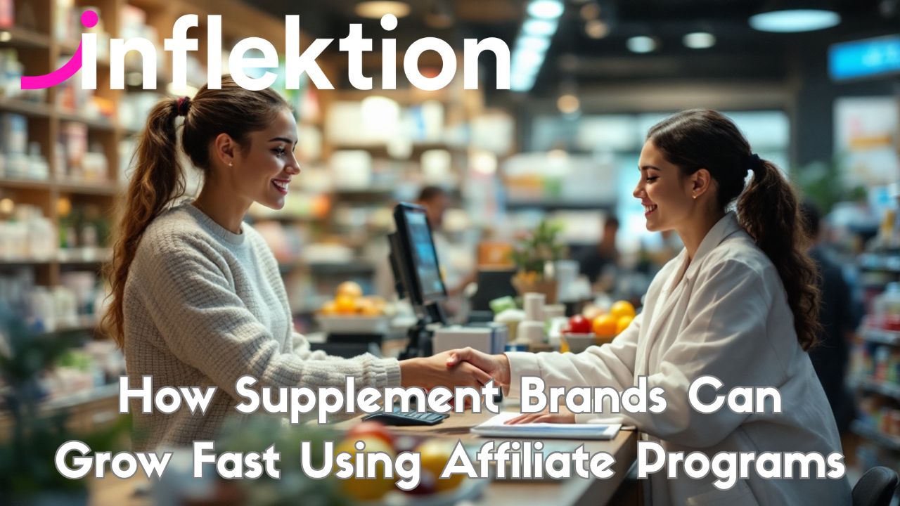 How Supplement Brands Can Grow Fast Using Affiliate Programs